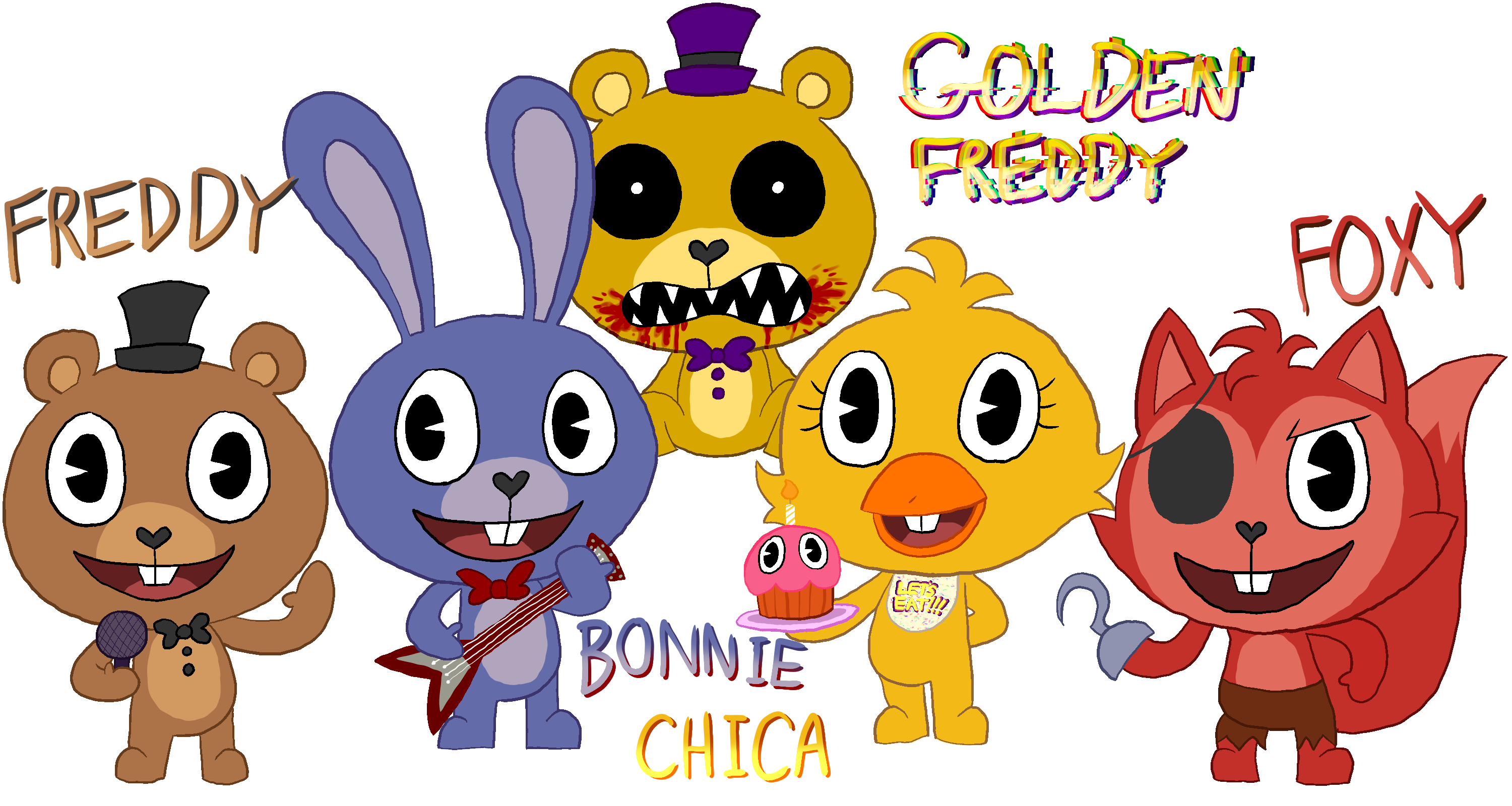 HTF: Five Nights At Freddy's by TigerMcFlurry on DeviantArt