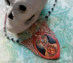 La Catrina Necklace by phee-adornments