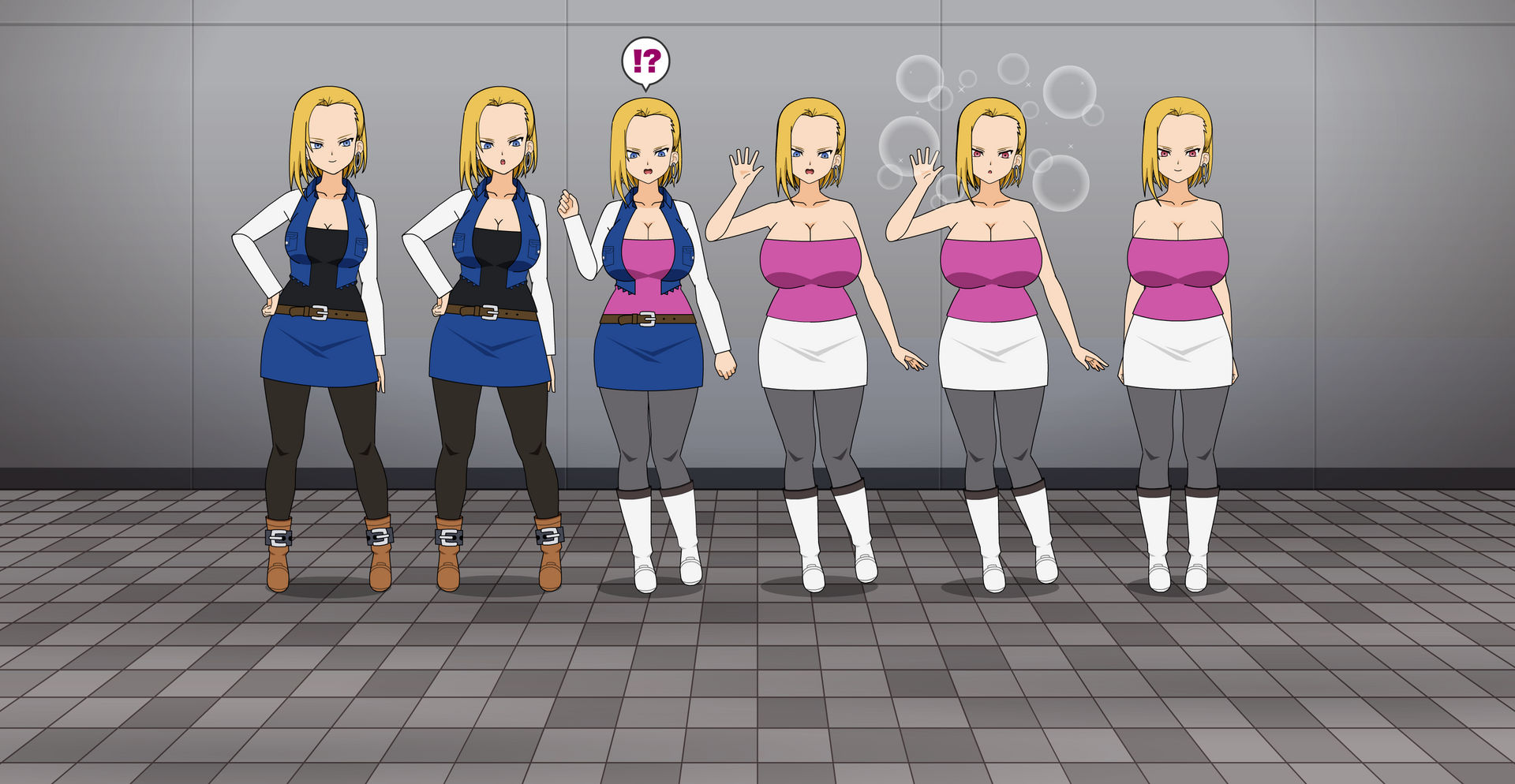 Android 18 tf sequence by The000911 on DeviantArt
