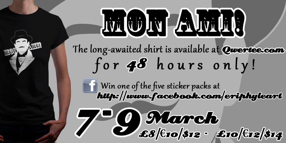 Mon ami - now available at Qwertee!