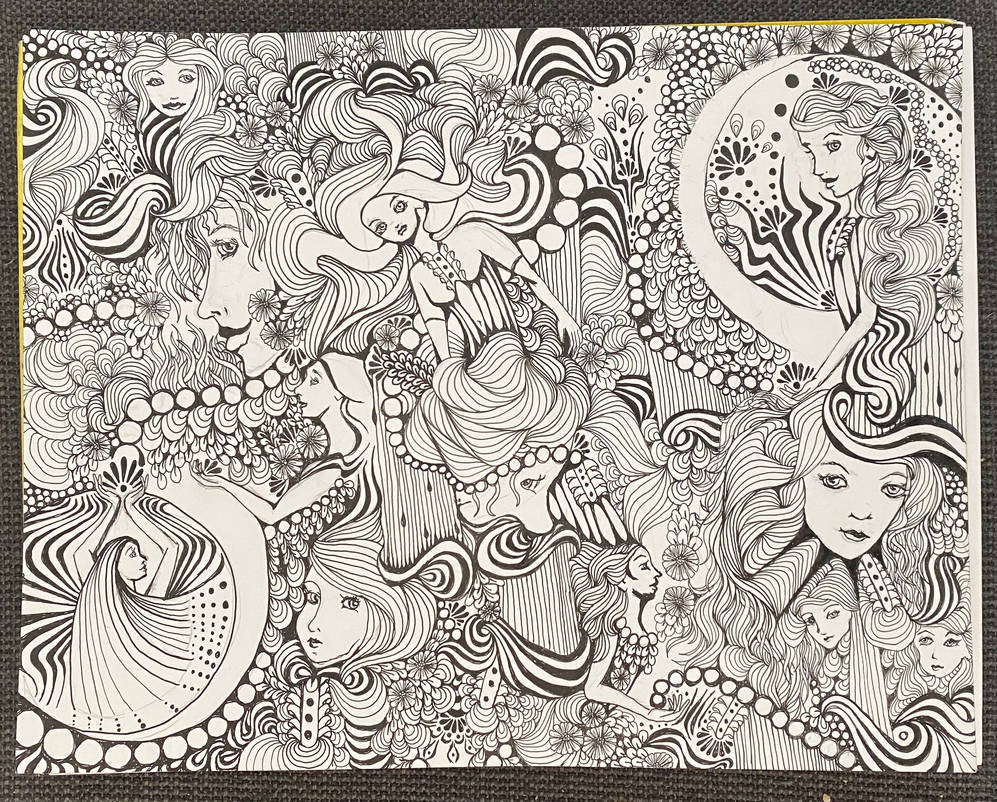 Psychedelic Spring by ArtyMcMeredithArt on DeviantArt