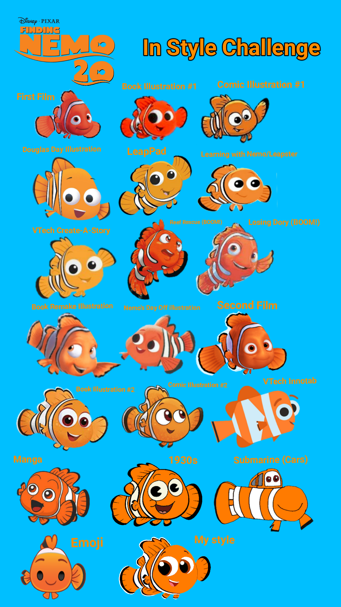 Nemo Modified Nemo in style by joshuahooker on DeviantArt