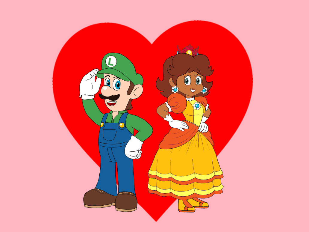 Luigi x Daisy by joshuahooker on DeviantArt