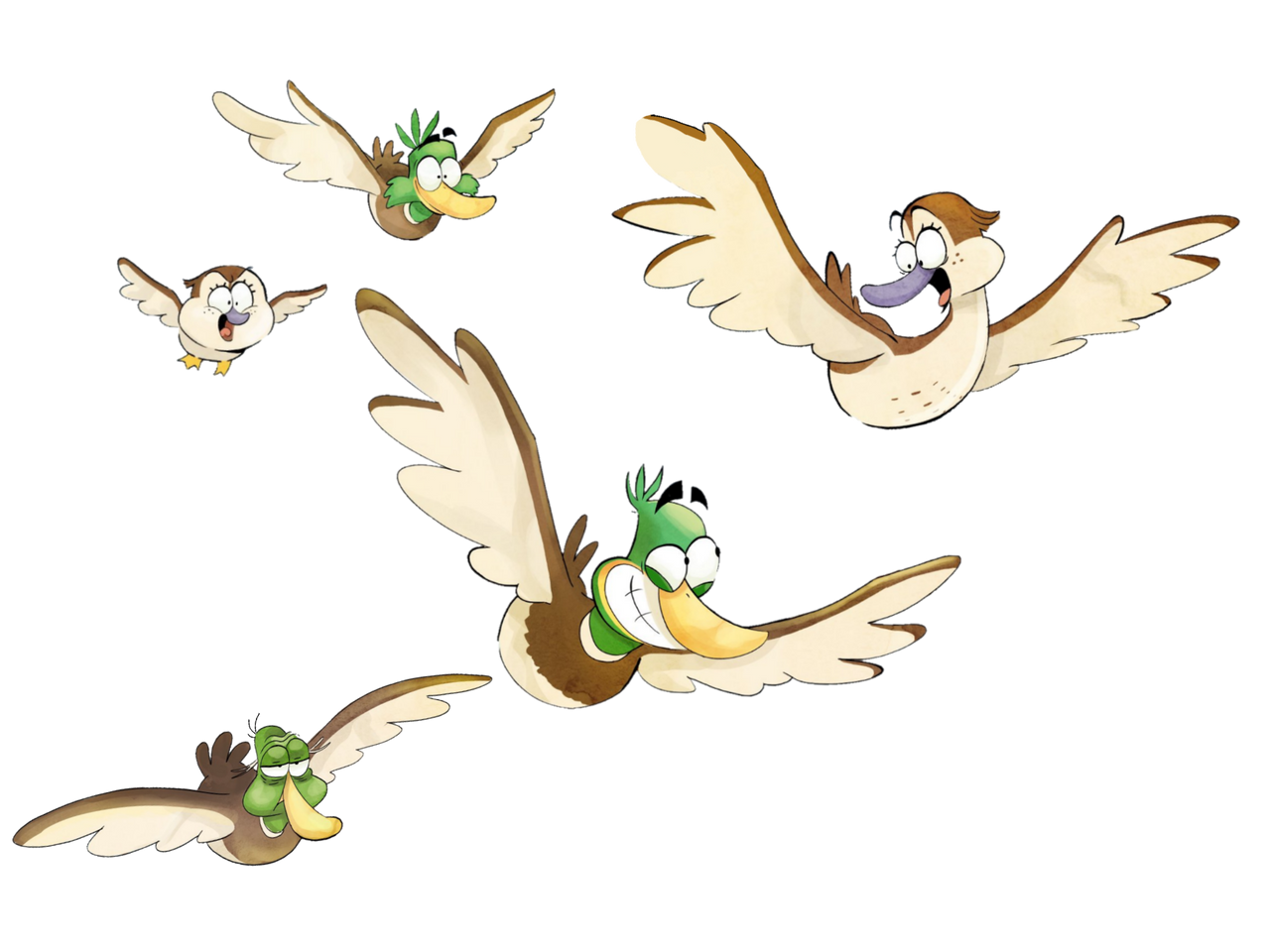 Migration (Benjamin Renner Style) by joshuahooker on DeviantArt