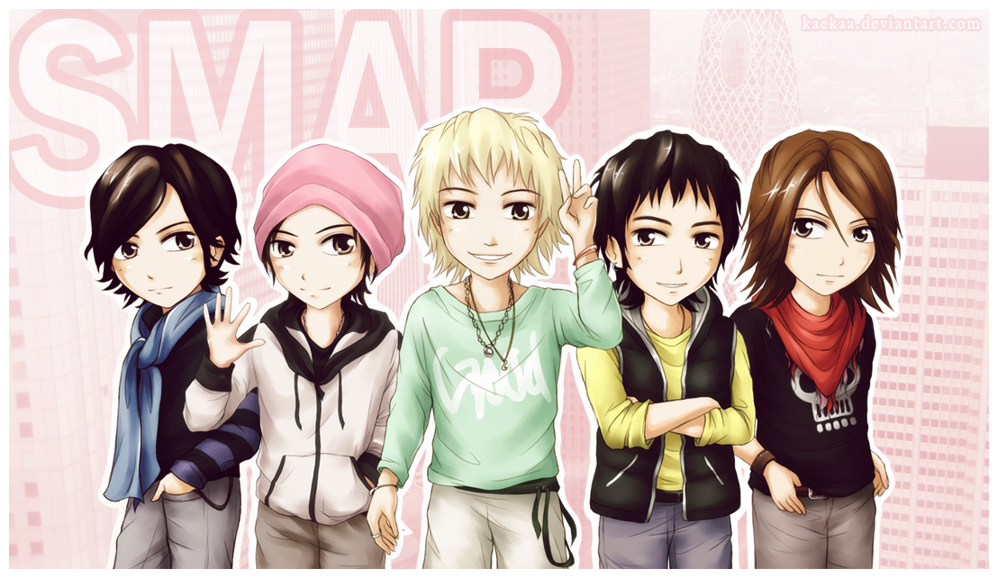 SMAP chibis