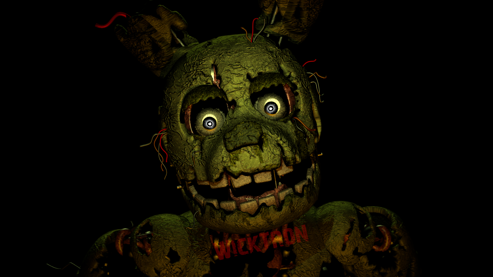 Speed Edit FNaF Animatronics Fixed Springtrap by Creation03 on DeviantArt