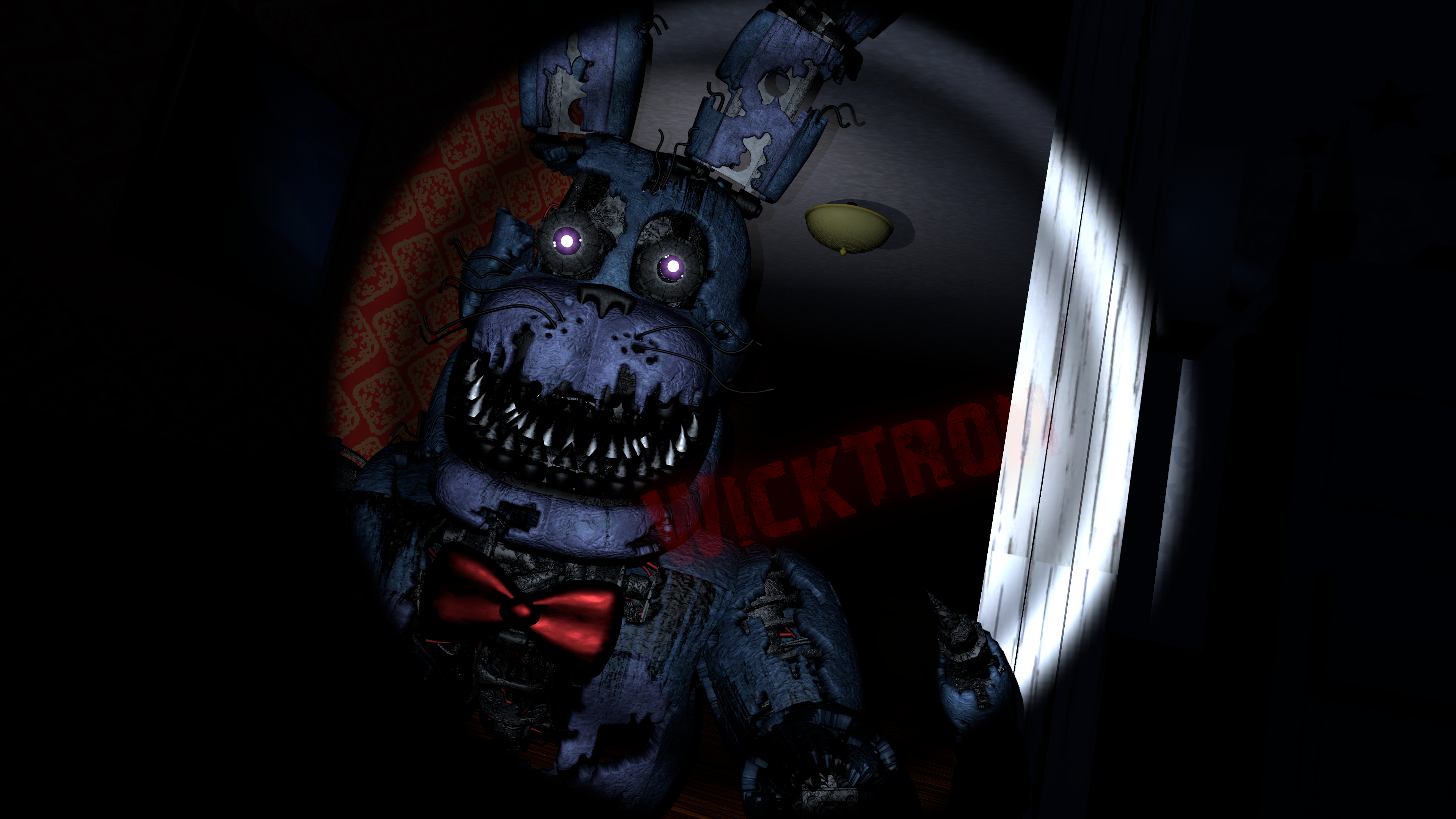 FnaF4 - Nightmare Bonnie Jumpscare by Kana-The-Drifter on DeviantArt