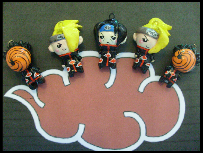 Chibi-Charms: The Akatsuki