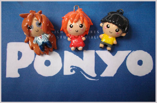Chibi-Charms: Ponyo 'n Co.