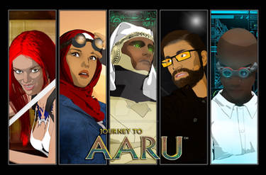 Journey to Aaru character poster