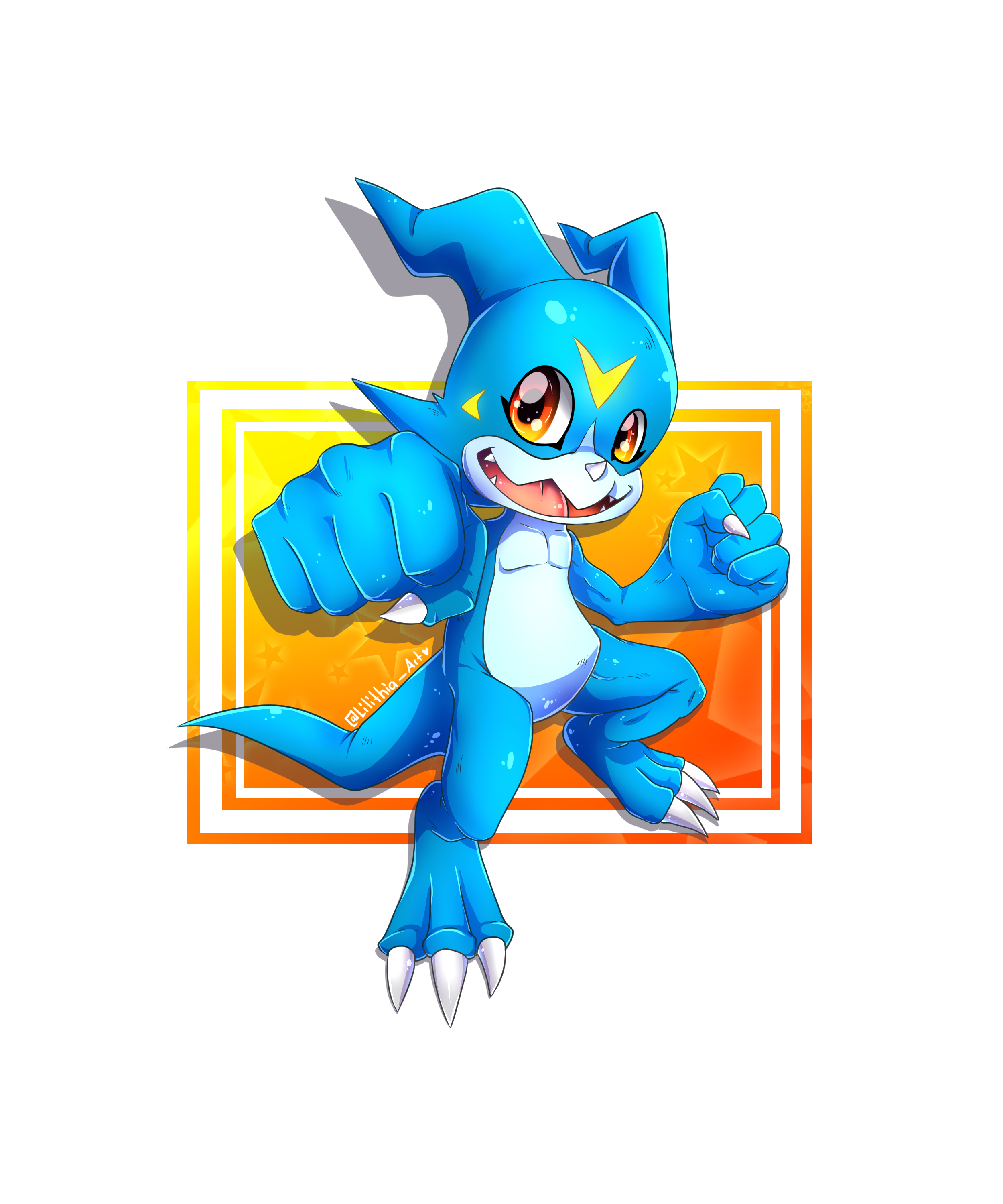 Veemon by LilithiaArt on DeviantArt