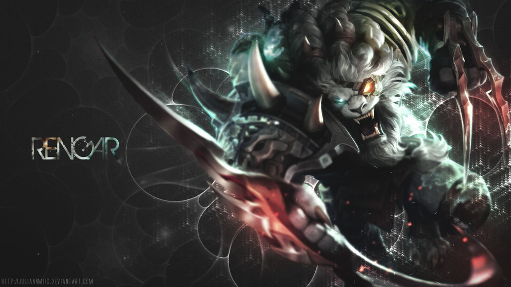 Rengar - New Splash art Wallpaper by JuliannMiic on DeviantArt