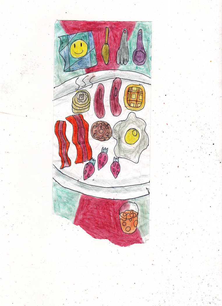 Random breakfast drawing! by omgpeeps on DeviantArt