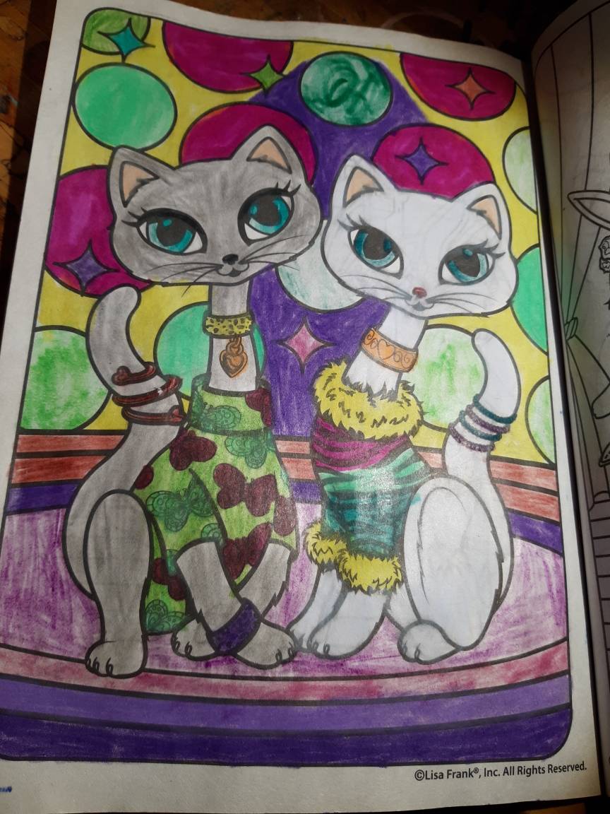 Lisa Frank coloring page by omgpeeps on DeviantArt