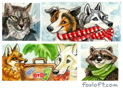 Watercolor Icon Batch 1