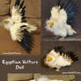 Egyptian Vulture Doll Collage