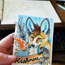 Kashmere Watercolor Badge