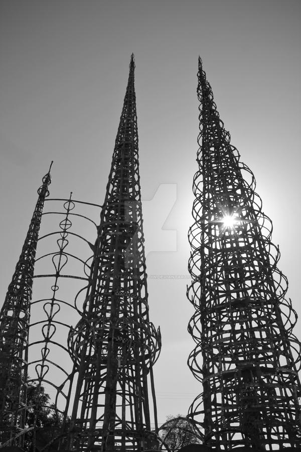 Watts Towers 02 by piratesofbrooklyn on DeviantArt