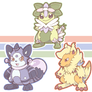 Starter Evo Chibis