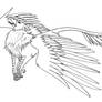 Morh the Griffin-lineart-