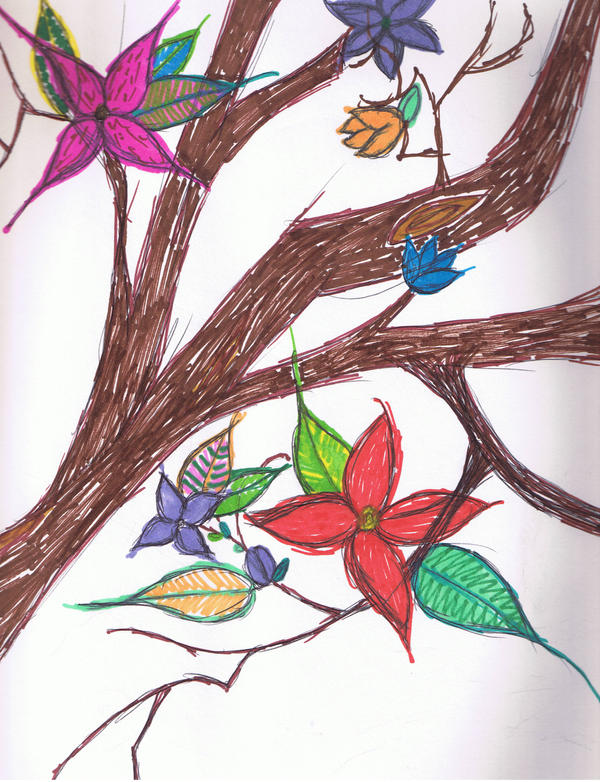 Flower rave by d0d089 on DeviantArt