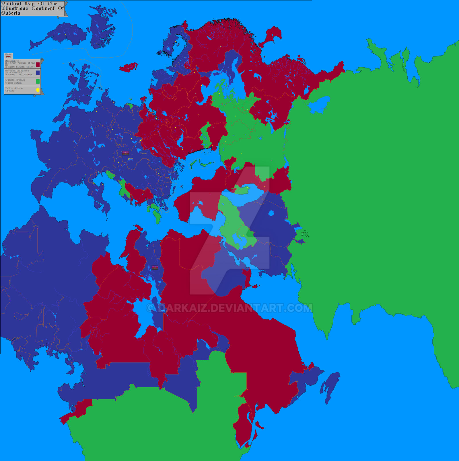 Steampunk map - update by Darkaiz on DeviantArt