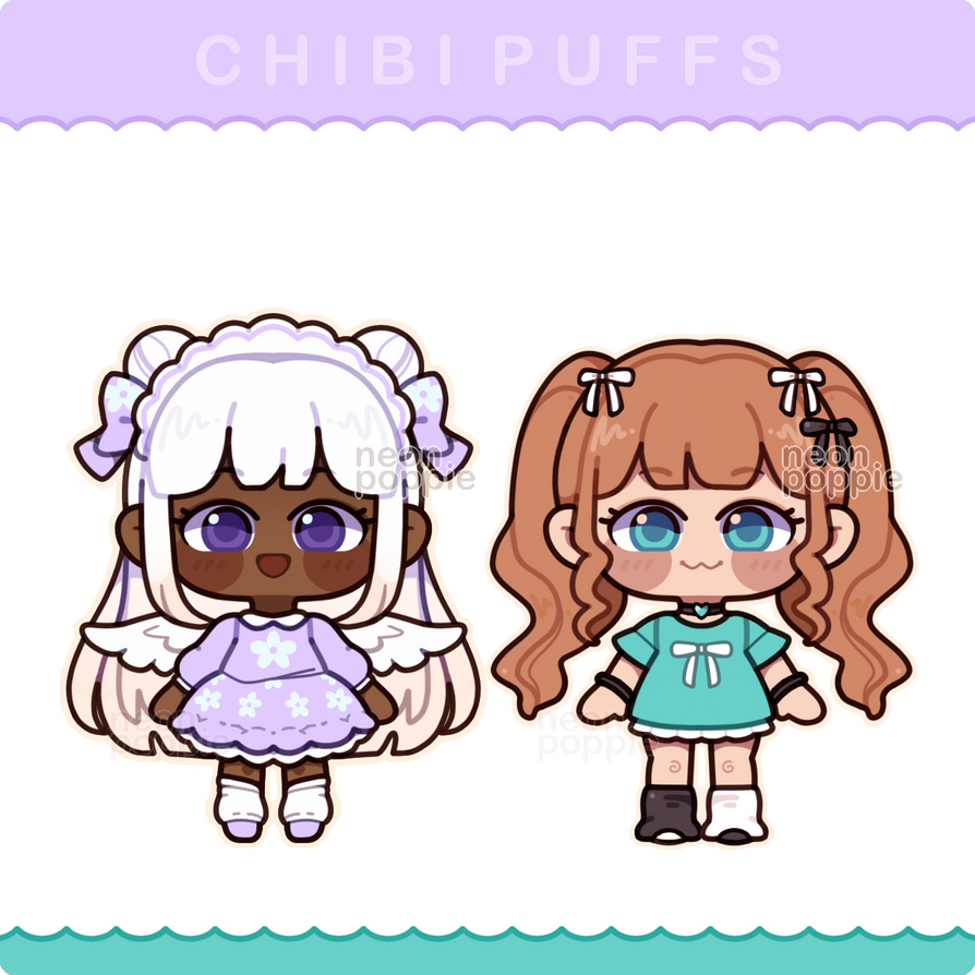 Chibi Ruffles = Chibi Puff ( 3 ) = by neonpoppie on DeviantArt