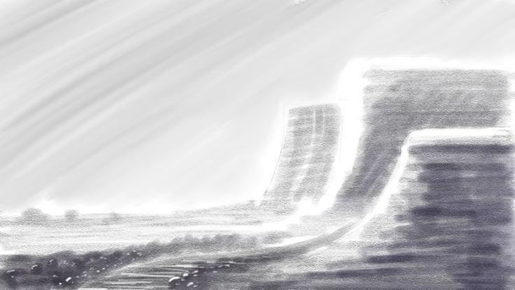 15 Minute Pencil Landscape