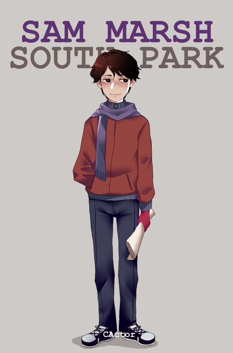 Sam Marsh Model South Park - Sam Marsh by CActor6 on DeviantArt