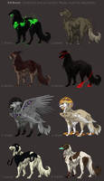 Evil Borzoi Adoptables - character auction CLOSED