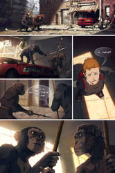 Planet of the Apes comic page