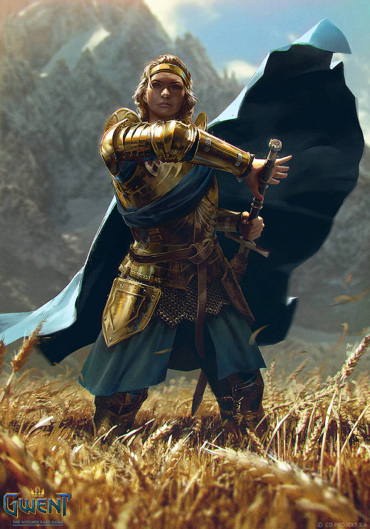 Meve - Gwent Card by akreon