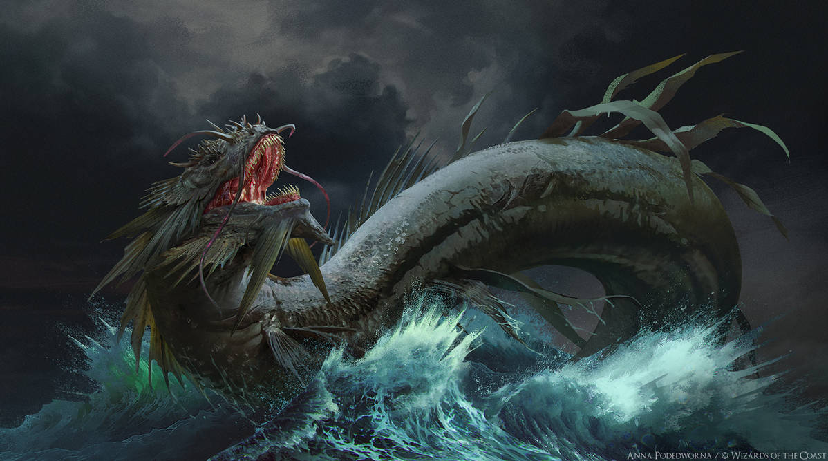 Морской змей 2023. Рюдзин морской дракон. Дракон мифология Левиафан. Морской дракон (Draco Marinus). Красный Ревун морской монстр.