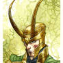 Loki watercolor
