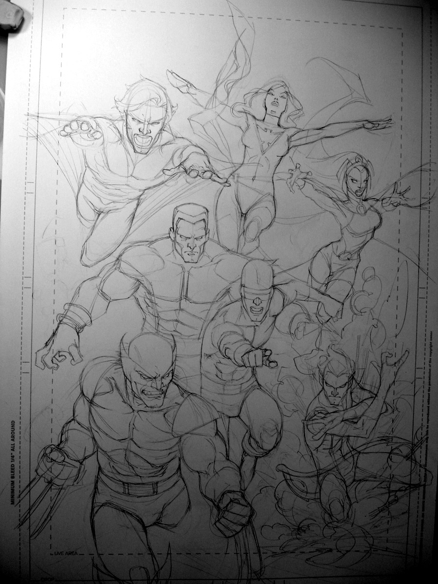 Uncanny X-Men First Class 2 Pencils