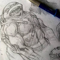 Teenage Mutant Ninja Turtles - sketchbook