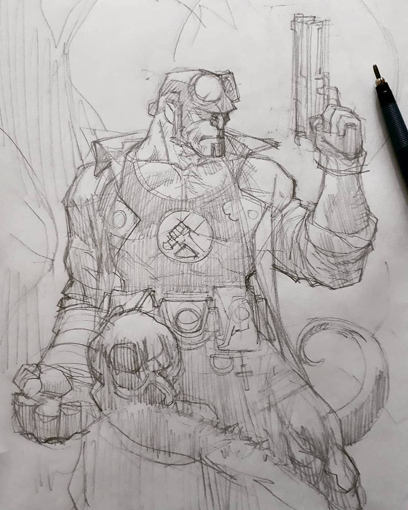 Hellboy 22 05 21 by rogercruz on DeviantArt
