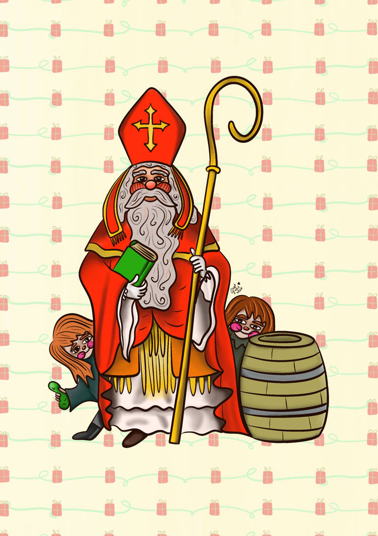 St Nicholas And The Pickle Boys By JustJulieJules On DeviantArt st-nicholas-and-the-pickle-boys-by-justjuliejules-on-deviantart