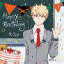 Happy Birthday Bakugou !!!!!!!