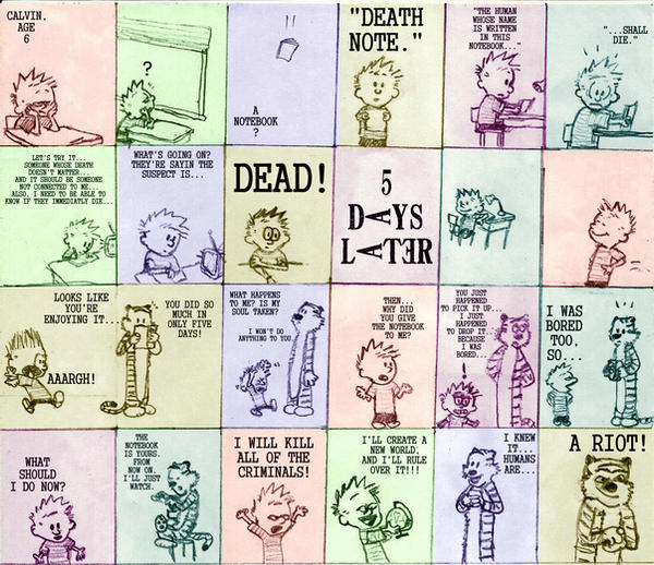 Calvin Notes Format Calvin note by Weereew on DeviantArt