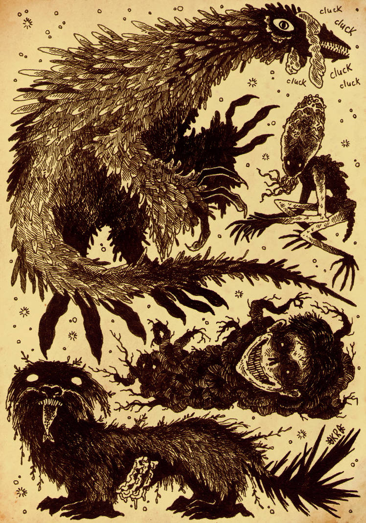 Colorado Raptor Cryptid Cryptid in July challenge (part 2) by Okro-co on DeviantArt