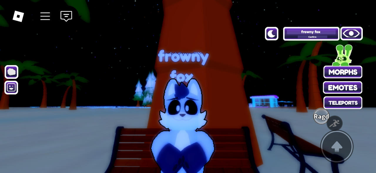 Custom Fox Rp Frowny fox is look so cute with Roblox rp by melodyaguilarmoon on ...