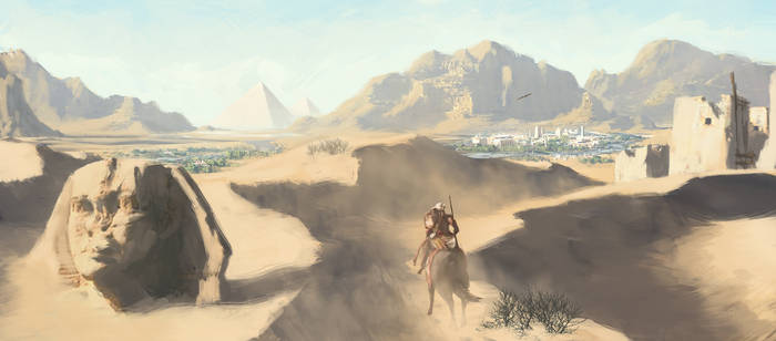 Assassin's creed origins fan art