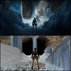 Tomb Raider 2 Tibet, Ice Palace remake.