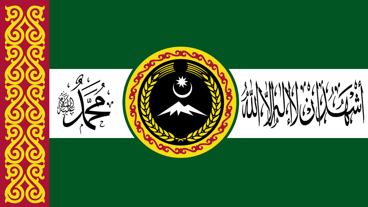 Alternate islamic chechen flag alternateflag by weqrrwqw on DeviantArt