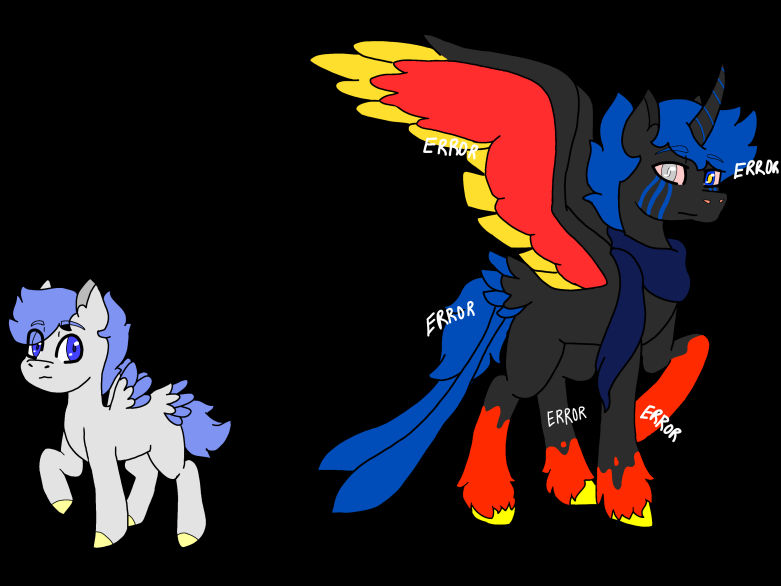 Mlp Error Fixed pony Error sans by SketchSaber on DeviantArt
