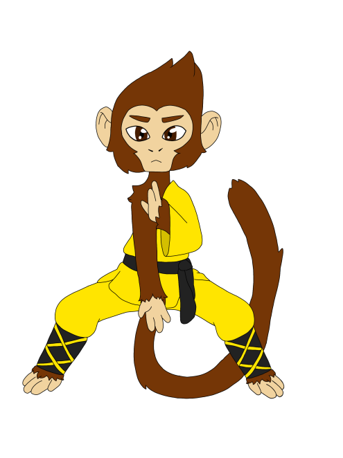 Monkey Monk by SketchSaber on DeviantArt