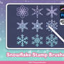 Free Snowflake Brushes