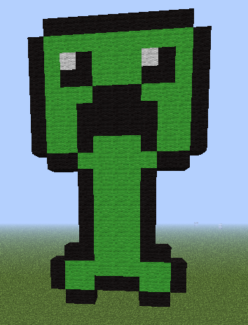 Creeper pixel art