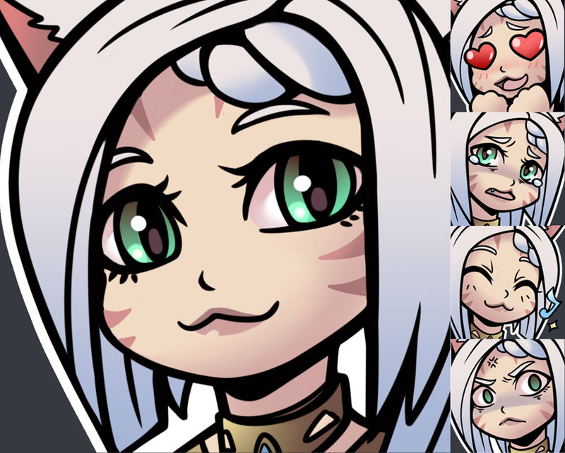 More Chibi FFXIV Emotes! by DahliaWilder on DeviantArt